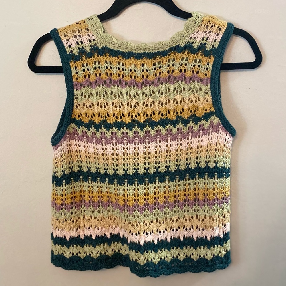 NWOT Crochet tank top